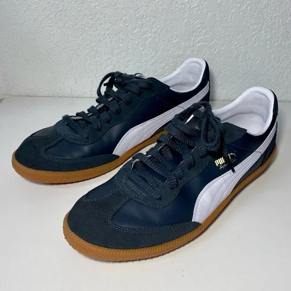 Puma Super Liga OG Shoes Sneakers Men’s Size 11 Black Athletic Casual 356999-09 - Picture 2 of 10